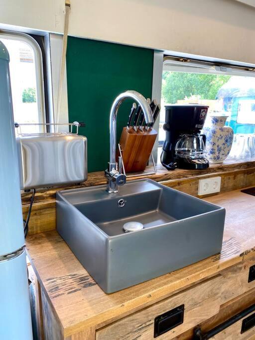Вилла Gleis 1, Eisenbahn Waggon Mit Whirlpool Und Ofen Кроненбург Экстерьер фото