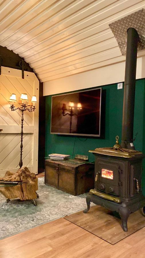 Вилла Gleis 1, Eisenbahn Waggon Mit Whirlpool Und Ofen Кроненбург Экстерьер фото